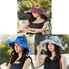 Summer Ladies Large Brim Sun Hat With Breathable Mesh For Beach And Travel