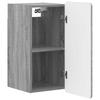 Bathroom Wall Cabinet ZWOLLE Sonoma Grey 30 x 31 x 63 cm