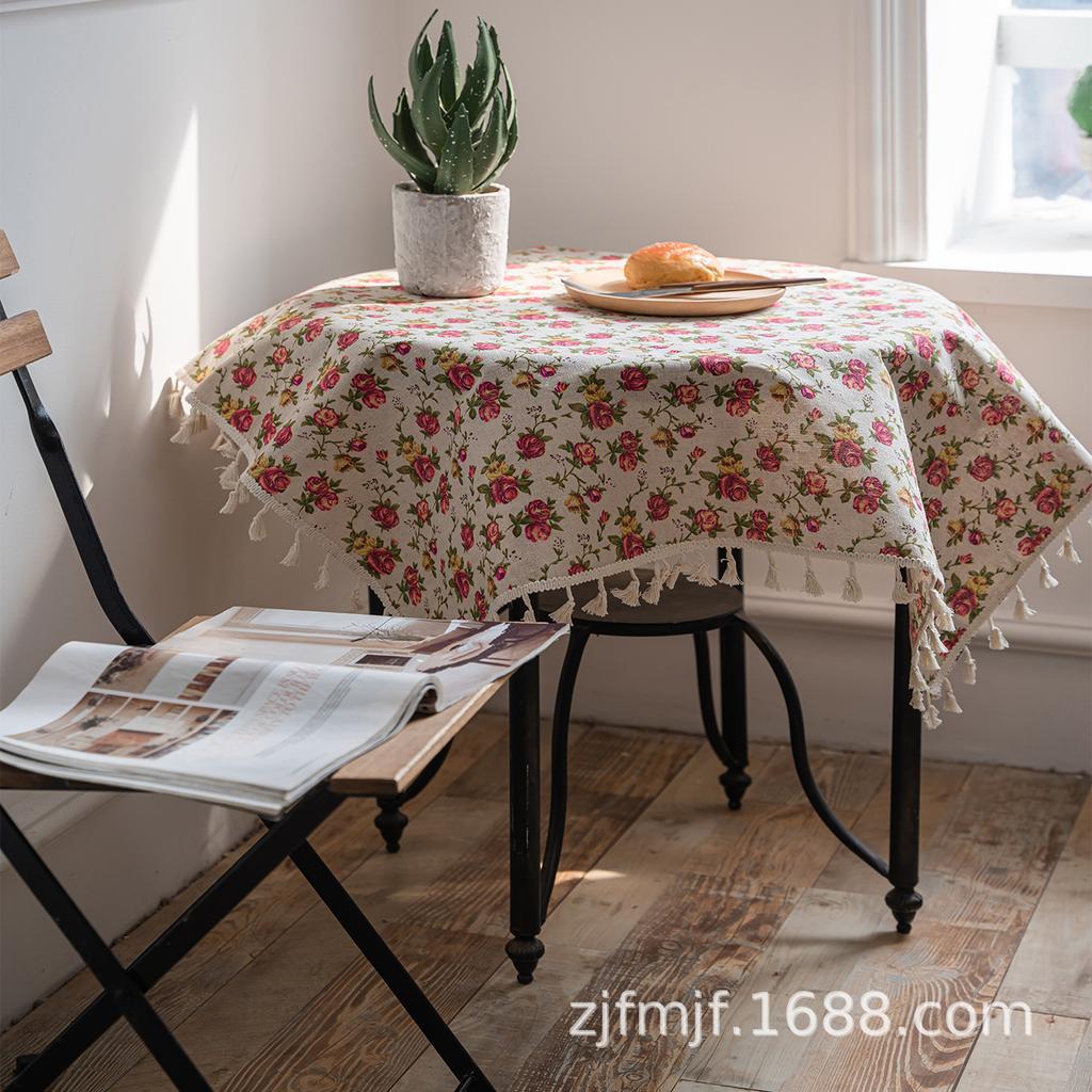 Cloth Dad For Bohemian Beige Fringed Square Dining Table Cloth Round Table Cloth Coffee Table Cover Napkin Placemat