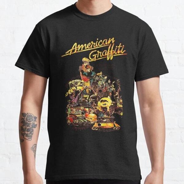 American graffiti T Shirt Funny Novelty Birthday Gift Retro halloween film S