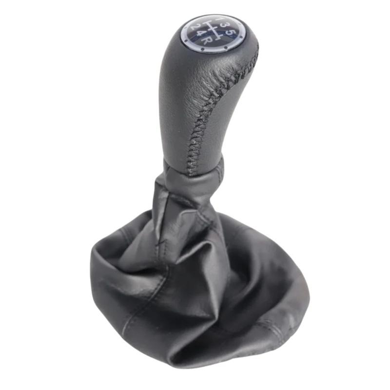 Leather Dust Cover for 5Speed Manual Transmission Shift Knob Designed for Fiat PUNTO 188 MK2 to Protect Agat Dust and Wear
