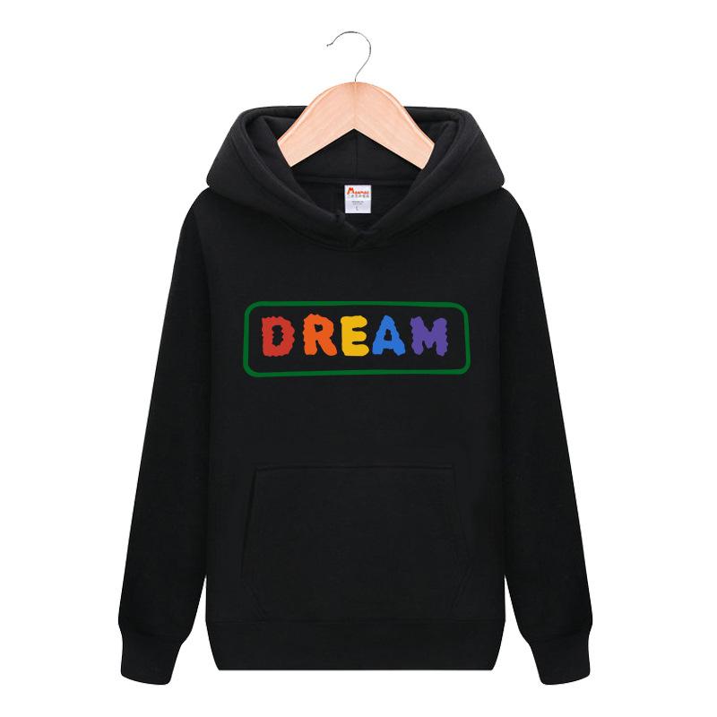 Sweater Hooded Crew Neck Long Sleeve Spring and Autumn Jacket Male and Female Students Handsome Cartoon Sweater New