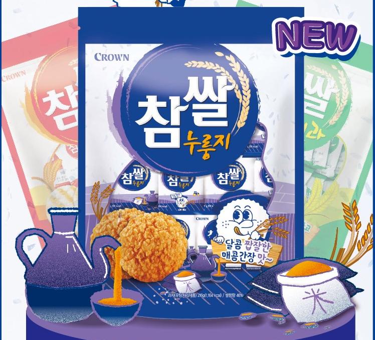 Crispy Korean Rice Snack – Traditional Nurungji Chips 216g