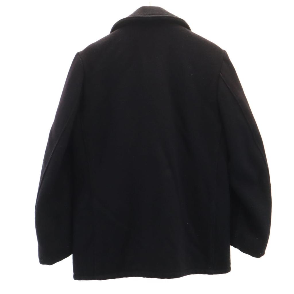 schott 80s 90s Made in USA Old pea coat 16 Navy Men's Used