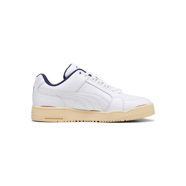 Puma Slipstream Lo The Never Worn 2 Unisex Sneakers White New-Navy Light-Straw 393137-01