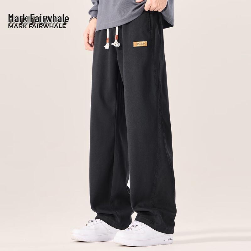 

Mark Fairwhale Men s Tencel Blend Straight-Leg Casual Pants 2XL