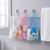 3PCS Space Saving Mesh Storage Basket Quick Dry Clothespin Mesh Bag  for Kitchen