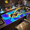 Football Messi Customize Text Mouse Pad Keyboard Pad Ultra-Long Desk Mat Non-Slip Rubber Base Office Desk Accessory