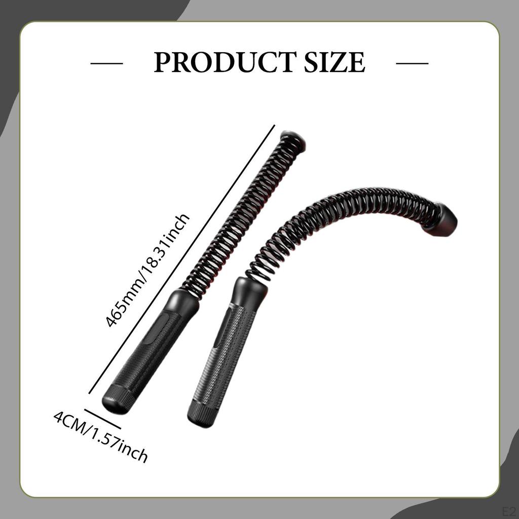 2Pcs Ropeless Battle Ropes Fitness Equipment for Muscle Building Working Out