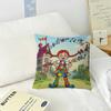 Cartoon Pippi L-longstocking Cute  Maple Design Cushion Cover Happy Autumn Harvest decor Holiday Decorati Pillow Cover