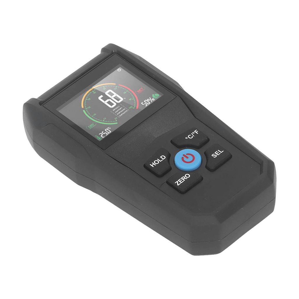 Pinless Moisture Meter LCD Digital Display 4 in 1 Dampness Moisture Sensor Detector for Wood