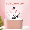 Portable Makeup Box with Light Up Mirror Cosmetic Storage Box Travel Makeup Case