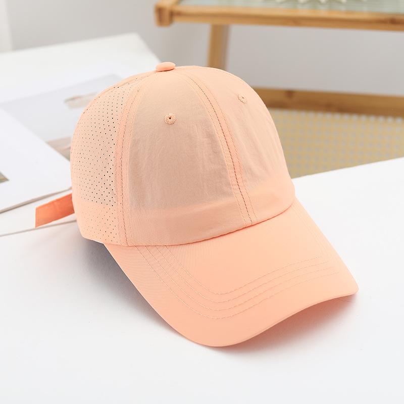 Summer New Mesh Light and Breathable Sunscreen Hat Outdoor Sports Running Soft Top Quick Drying Cap Baseball Cap