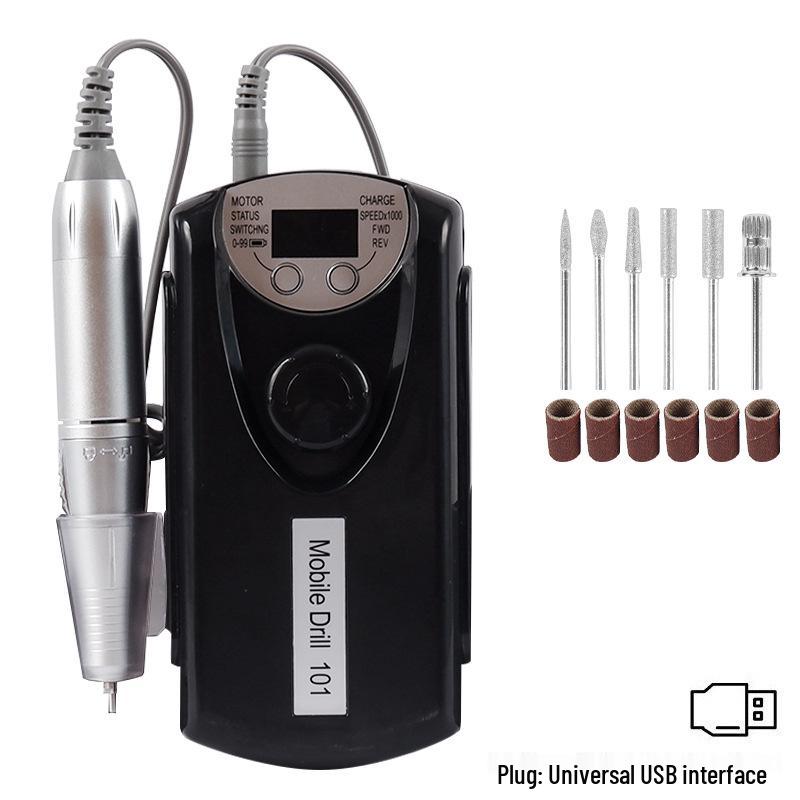 Rechargeable 30,000 RPM Professional Nail Drill for Gel Polish Removal