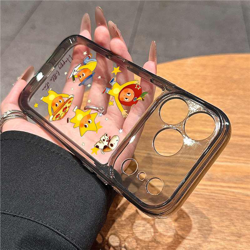 

Clear Protective Case with Cute Star Doll for iPhone 16 and Apple 17 Pro Max 12