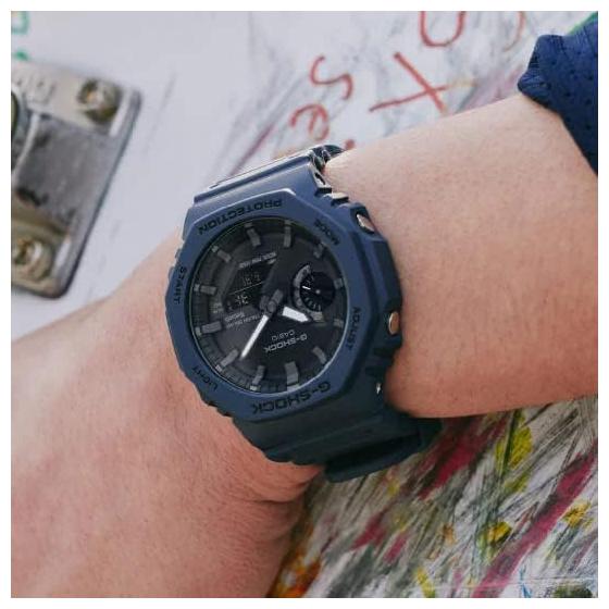 Casio G-Shock Smartphone Link Casio Limited Solar Ana-Digi Watch Blue Navy GA-B2100-2A Reimported Overseas Model [Parallel Import]