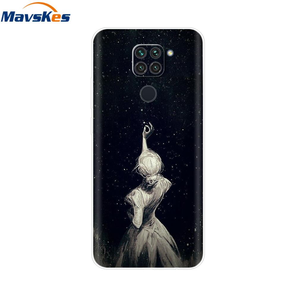 For Redmi Note 9 Case For Xiaomi Redmi Note 9 Pro Cover Silicone Soft Clear TPU Funda For Redmi Note 9S Case Note9 9S 9Pro Coque