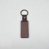 Creative Beech Wood Car Pendant & Leather Keychain with Laser Engraved Walnut Wood Logo