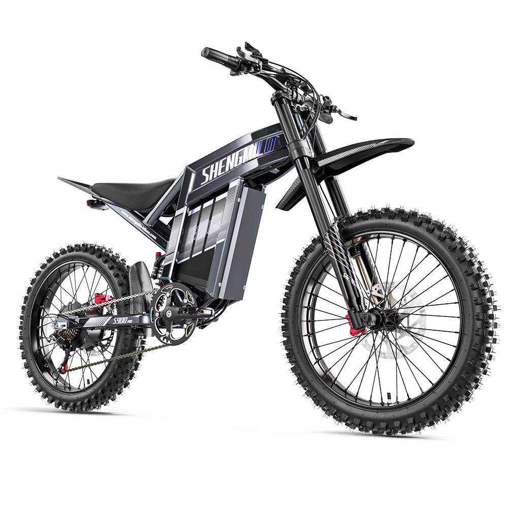 Shengmilo S900 Pro Moteur 3000W Vélo Électrique Adulte Niveau 7 Shimano Vélo Électrique Homme Batterie 60V35AH VTT Électrique Vélo Électrique 19" Pneu