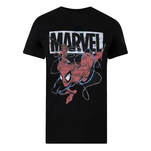 Spider-Man Mens 90Â´s Spidey T-Shirt