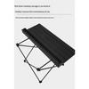 Lightweight Aluminum Folding Table Portable Camping Desk Compact Roll Top Design for Outdoor Picnic Barbecue Beach