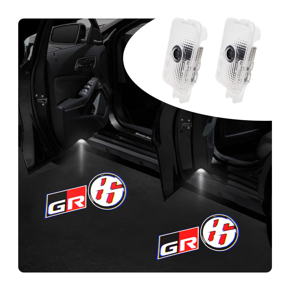 

Toyota 86 LED Logo Projection Courtesy Door Welcome Courtesy Car Courtesy Door Set of Compatible with Toyota zn6 Generation ZD8 GR Light, Light, Lamp,