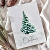 1/20Pcs Christmas Cards with Envelopes Watercolor Design Merry Christmas Greeting Cards Holiday