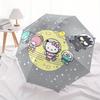 1pc Hello Kitty Space Adventure Umbrella with Plastic Handle,Suitable for All Seasons Home Travel Outdoor UmbrellaSanlio655