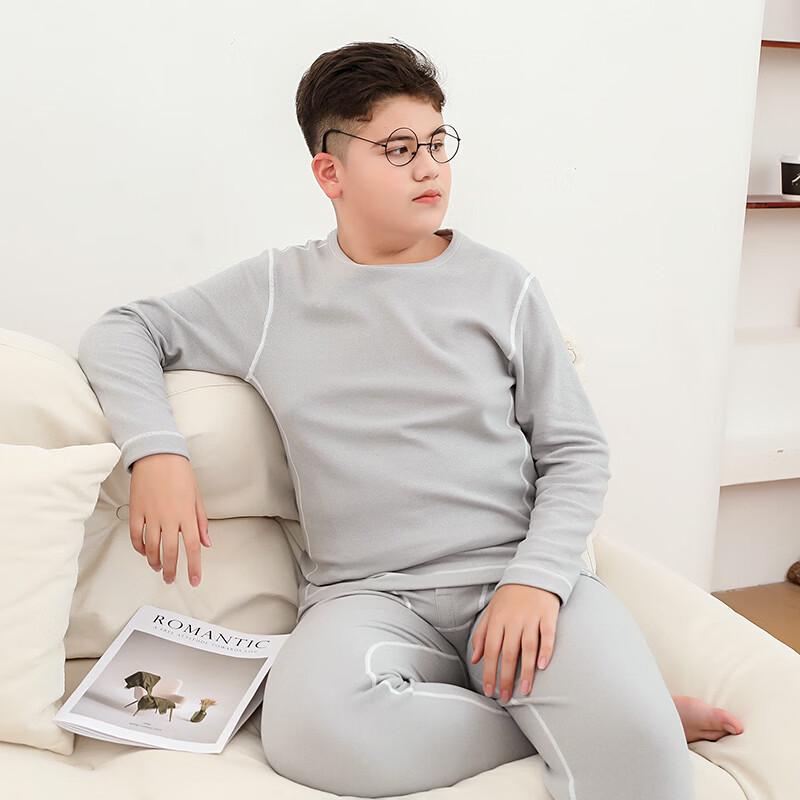 Red Dragonfly Boys' Plus-Size Thermal Underwear Set