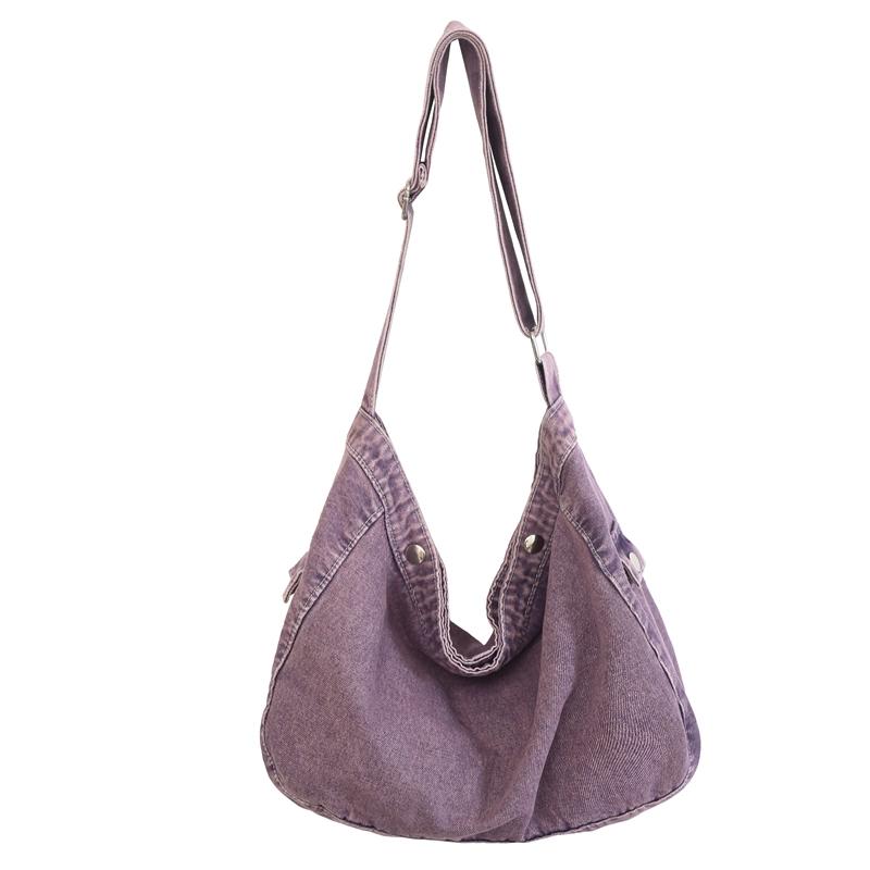 Canvas Bag Women's Denim Crossbody Bag Shoulder Bag Women's Bag