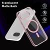 For Google Pixel 9a Case Compatible with MagSafe TPU+PC Transparent Phone Cover