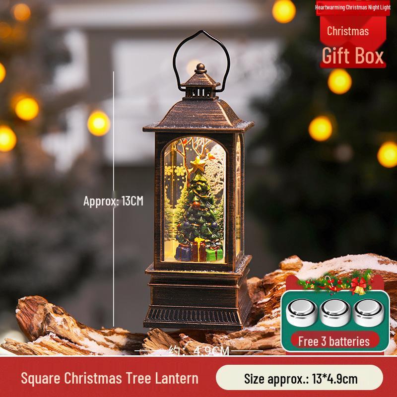 

Праздничные рождественские фотобутафория и подарки: Ночные светильники-украшения