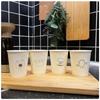 Shengbilai Thickened Cartoon Disposable Paper Cups