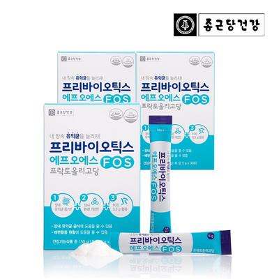 Chong Kun Dang Health Prebiotics FOS, 150g, 3 Units