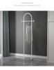 Nordic Marble & Metal Floor-standing Coat Rack, Foldable Wrought Iron Clothes Rack.