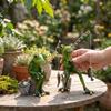Resin Fishing Figurine for Garden Yard Home Decoration - Cute Animal Sculpture Outdoor Decor