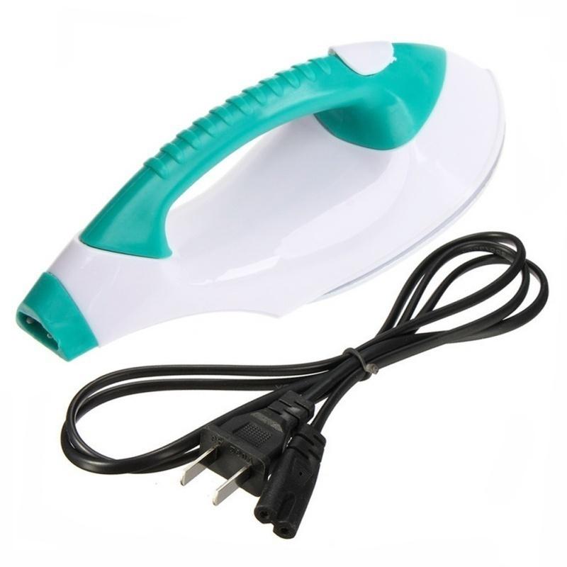 Mini Tragbares Elektrisches Reise-Dampfbügeleisen Für Kleidung Trocken US-Stecker