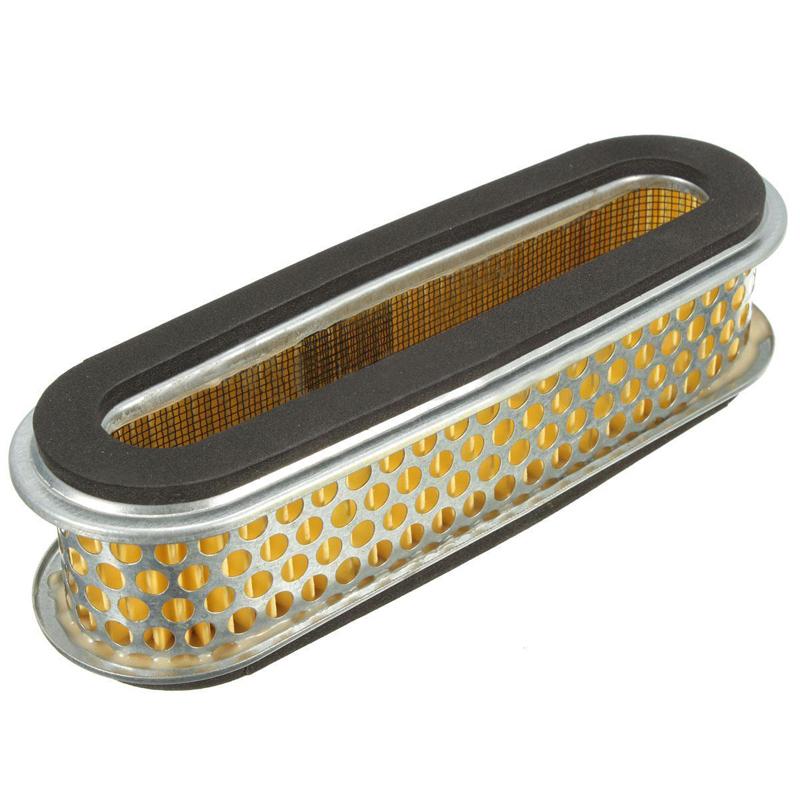 Oval gressklipper luftfilter og svamp for Honda GV150 HR194 HR195 HR214 HRA214