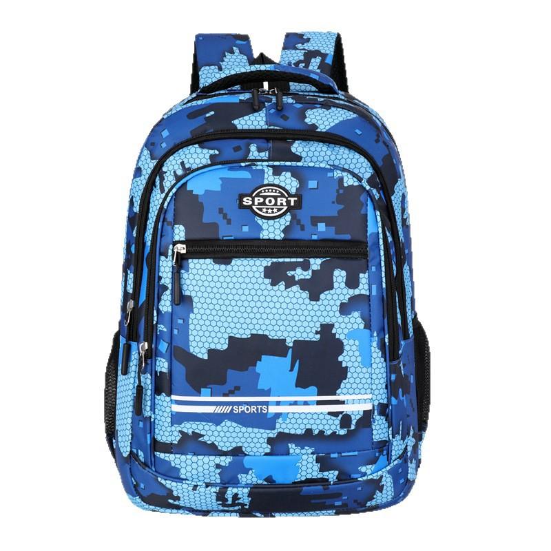 Waterproof Camouflage Rucksack Work 15.6-inch Laptop Men's Business Backpack University School Bags Boys and Girls School Back