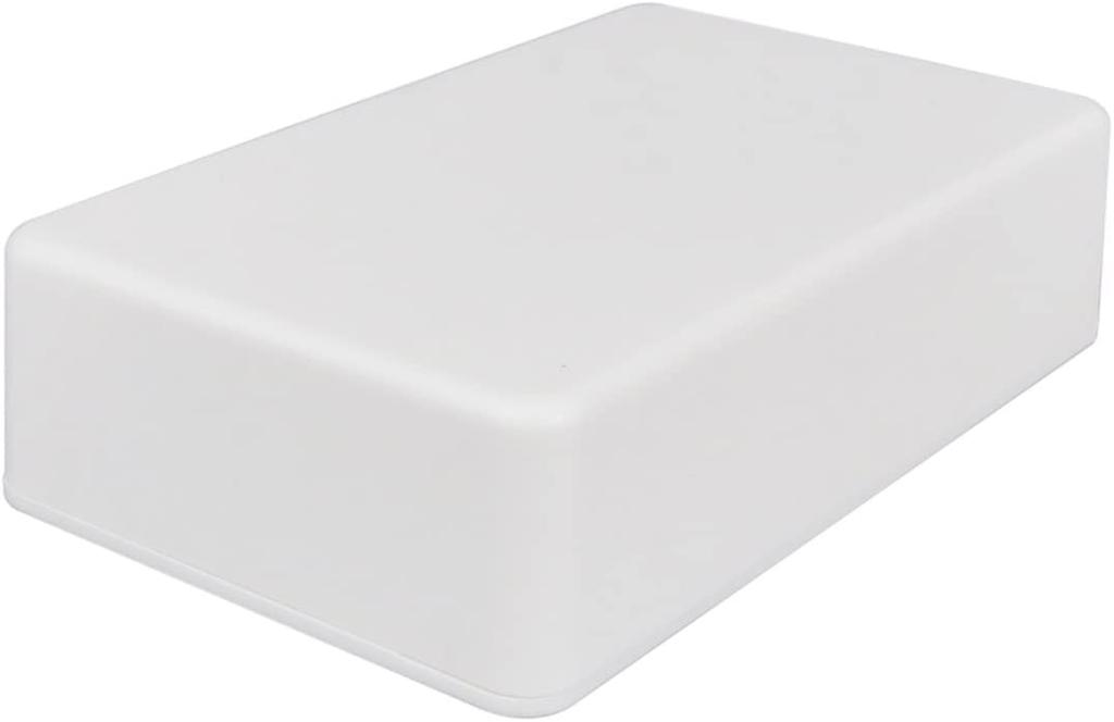 GTIWUNG ABS Plastic Electrical Project Box Enclosure Case Junction Box Connection Box ABS Waterproof Box White 100 x 60 x 25mm 6-Pack