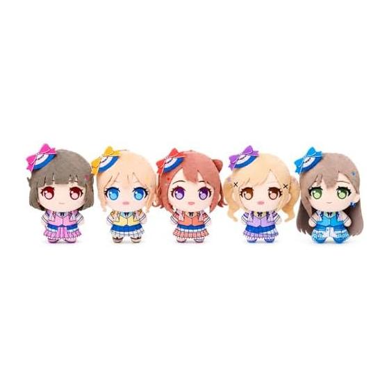 Пучиш! Плюшевая игрушка Poppin Party Полный набор из 5 видов Прибл.. 12см Официальный