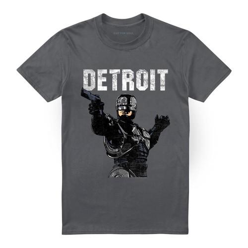 Robocop Unisex Adult Detroit T-Shirt