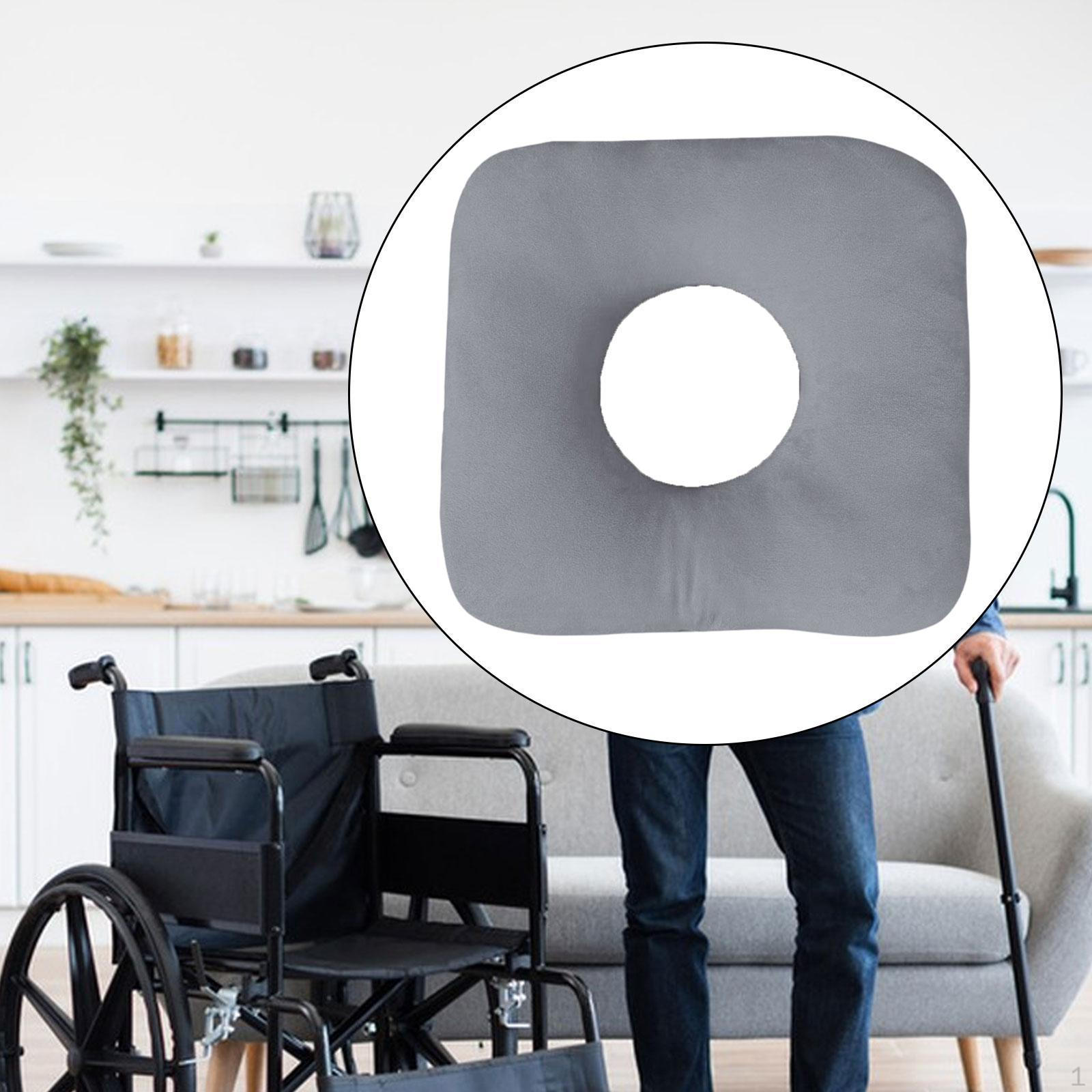 

Donut Cushion Pillow,Nursing Portable Bedridden Comfort Pad,Stuffed Pillow Seat for серый