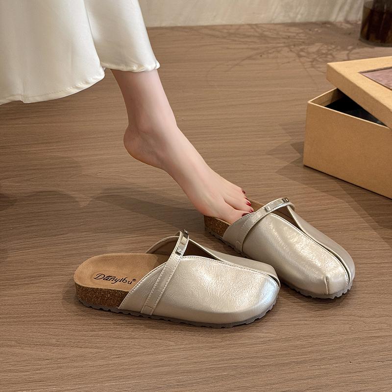 

Fashion New Fashion Soft Leather Split Toe Women Ballet Flats Spring Autumn Comfortable Walking Lazy Loafers Casual Girls Dance Shoes 35