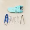 1Set Mini Portable Travel Sewing Kit Home Sewing Thread Needle Embroidery Stitching Thimble Storage Box Handwork Tool DIY Craft