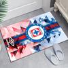 1pc Football Team Design Area Rug - Non-Slip, Soft & Cozy Floor Mat for Living Room, Bedroom, Office - Indoor/Outdoor Decorative Carpet