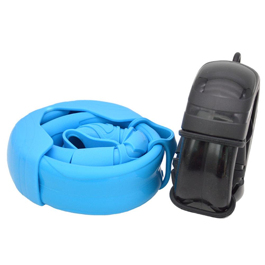 Silikon-Schnorchelschlauch Aufrollbarer Schnorchel mit Aufbewahrungstasche Tauchschnorchel Faltbarer Schnorchel zum Schnorcheln Freitauchen