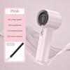 USB Rechargeable S001 Handheld Mini Fan: 100-Speed Digital Display, Powerful Turbo