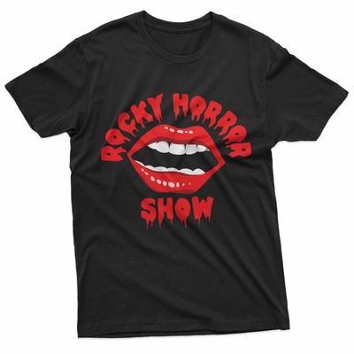 The Rocky Horror Show Lippen Illustration Nahaufnahme Musical T-Shirt