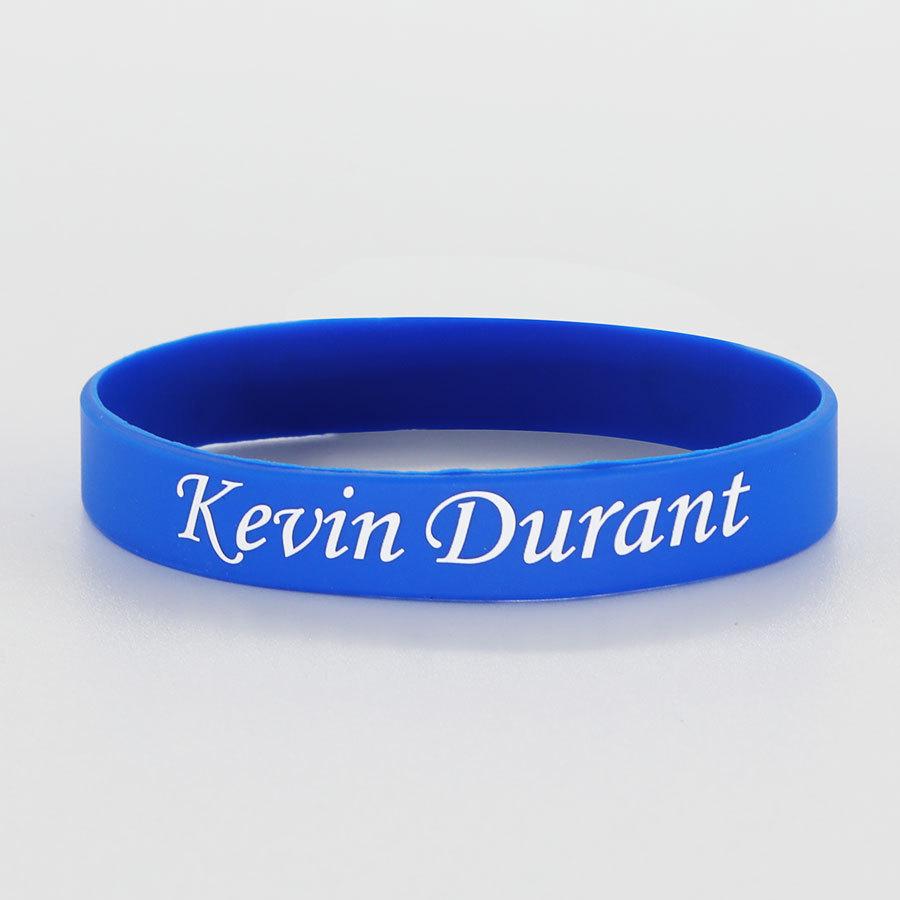 Luminous NBA Basketball Star Signed Silicone Wristband: Kobe, LeBron, Durant